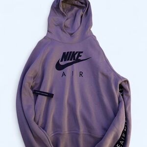 Nike Lavender Pullover Hoodie with White Logo